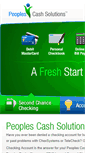 Mobile Screenshot of peoplescashsolutions.com